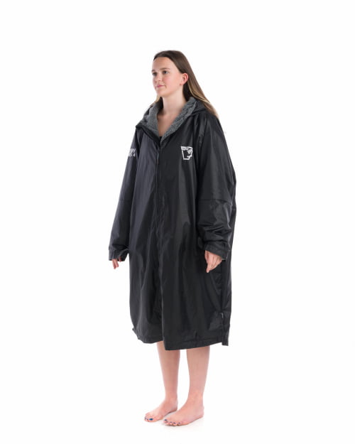 Pro Dry Series Changing Robe in Black/Grey L/XL